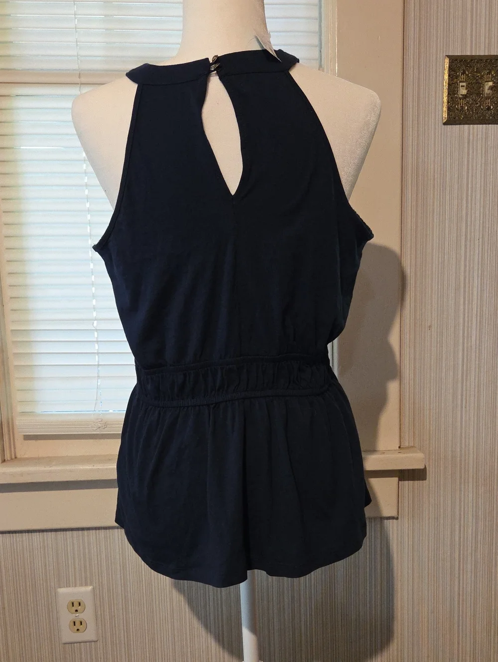NWT Maurices Lacy Dress Tank Top Womens Small